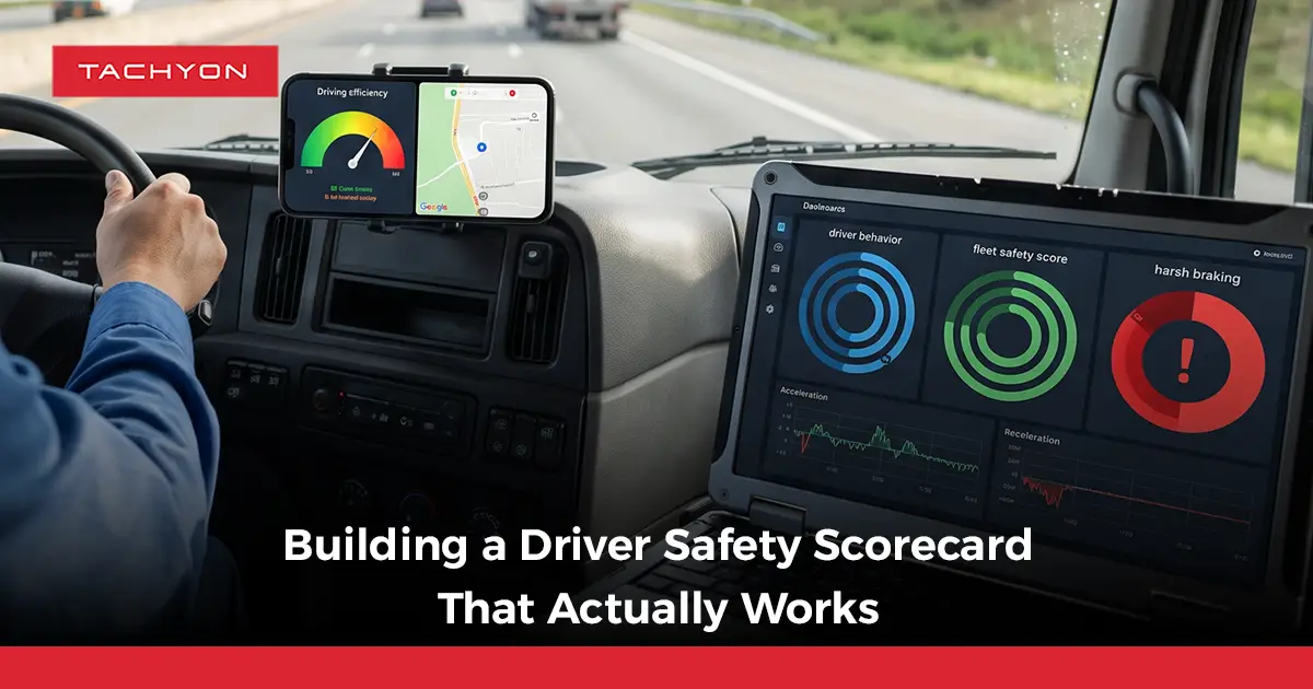How Do You Turn a Safety Score Into a Driver Coaching Program? — driver safety scorecard