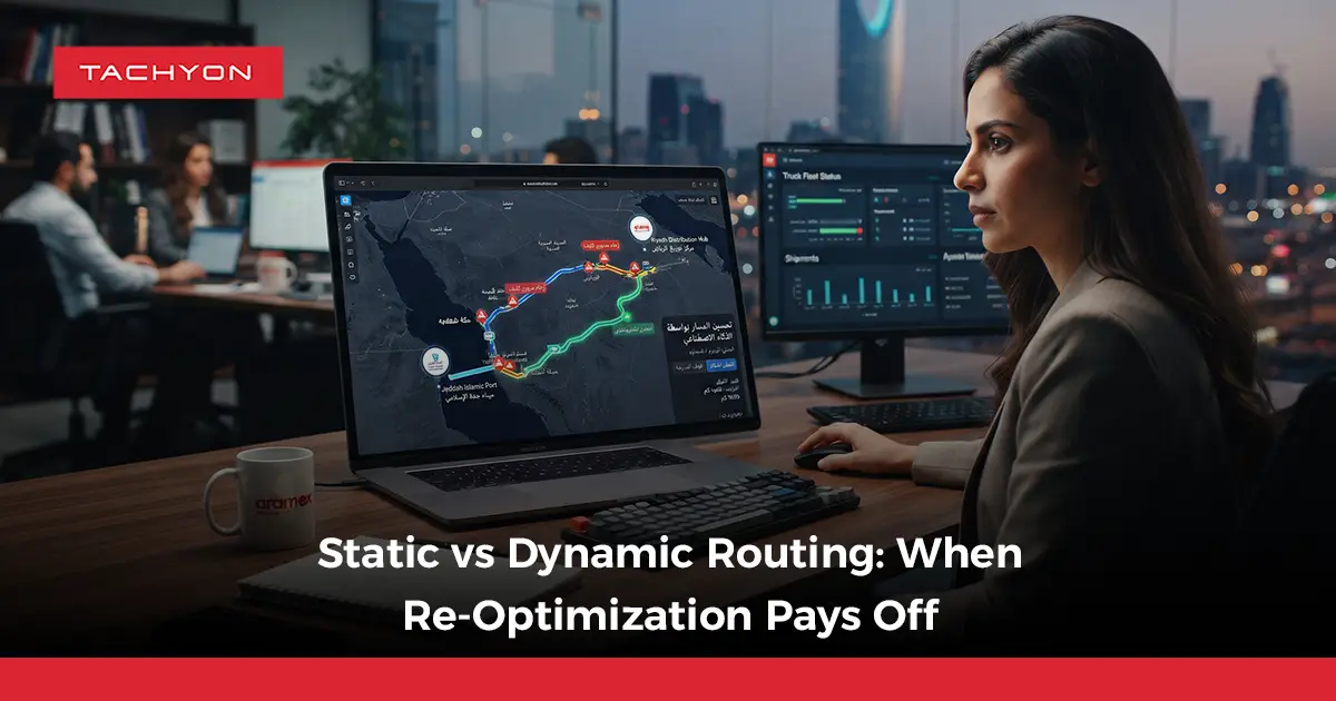 Static vs Dynamic Routing: When Re-Optimization Pays Off