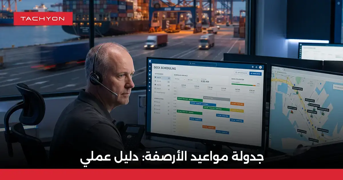 دليل عملي لجدولة مواعيد الأرصفة