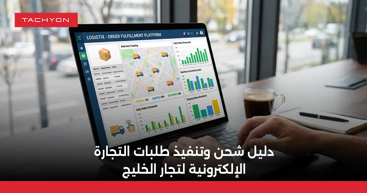 دليل شحن وتنفيذ طلبات التجارة الإلكترونية لتجار الخليج