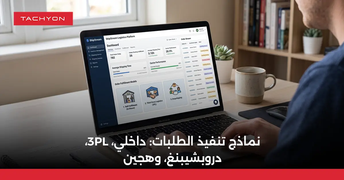 نماذج تنفيذ الطلبات داخلي، 3PL، دروبشيبنغ، وهجين