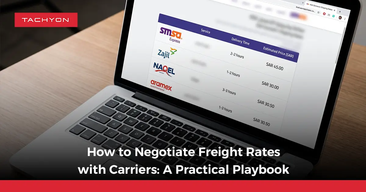 How to Negotiate Freight Rates with Carriers A Practical Playbook